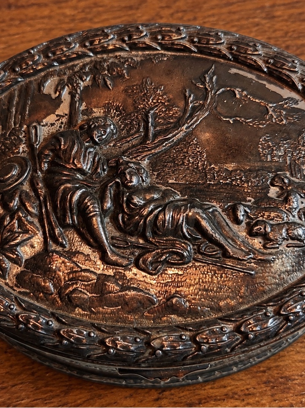 Antique Jennings Brothers Trinket Box